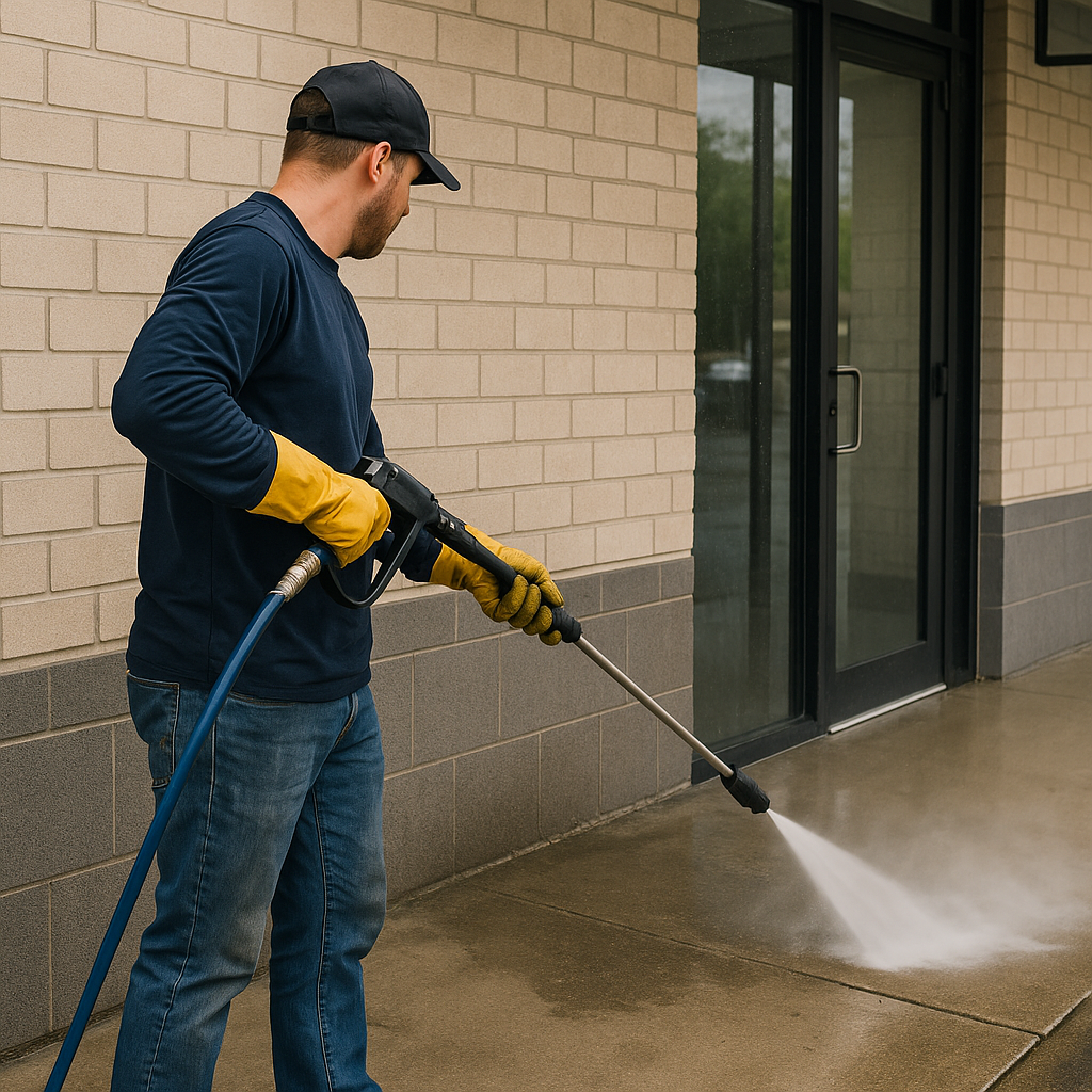 Commercial Pressure Washing Service
